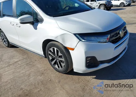 2025 Honda Odyssey Ex-L из США, поврежденный, VIN 5FNRL6H63SB024873